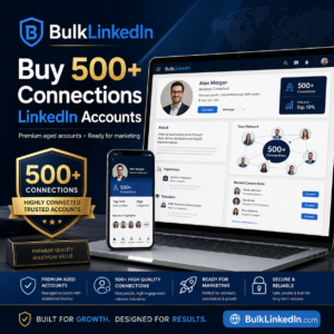 Buy 500+ Connections Linkedin accounts