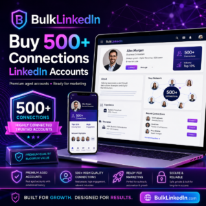 Buy 500+ Connections Linkedin accounts