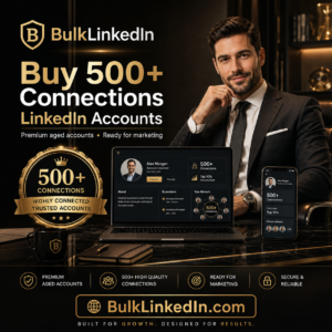 Buy 500+ Connections Linkedin accounts