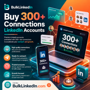 Buy 500+ Connections Linkedin accounts